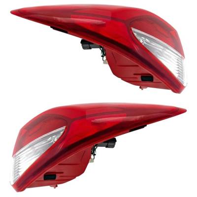 Rareelectrical - New Pair Of Tail Lights Compatible With Hyundai Tucson 1.6L 2.0L 2.4L 2016 2017 2018 By Part Numbers - Image 4
