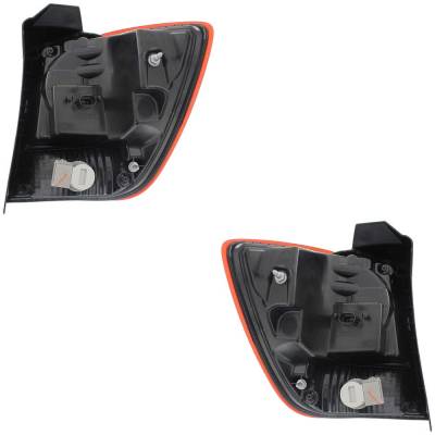 Rareelectrical - New Pair Of Tail Lights Compatible With Dodge Journey 2.4L 3.5L 3.6L 2009-2020 By Part Numbers - Image 5