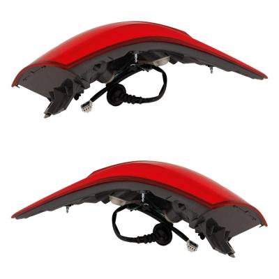 Rareelectrical - New Pair Of Tail Lights Compatible With Infiniti Q50 2.0L 3.0L 3.5L 2016 2017 By Part Numbers - Image 4