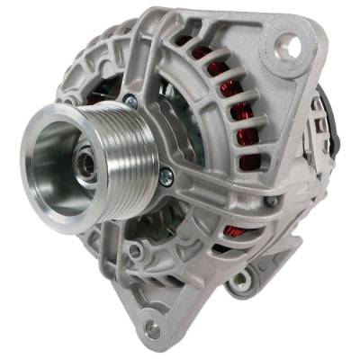 Rareelectrical - New 12V 120A Alternator Fits Case And Iveco Industrial Apps 0124515113 504225815 - Image 2
