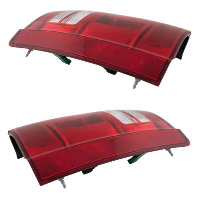 Rareelectrical - New Pair Of Tail Lights Compatible With Dodge Grand Caravan 3.3L 3.8L 4.0L 2008 2009 2010 By Part - Image 3
