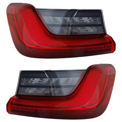 Rareelectrical - New Pair Of Tail Lights Compatible With Bmw 330I Xdrive 330I M340i Xdrive M340i 330E Xdrive 330E M3 - Image 2