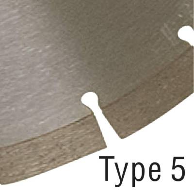 Rareelectrical - New 14In Diameter 0.120In Cutting Width Segmented Blade Type 5 Max Rpm 5460 By Part Number 309-100 - Image 3
