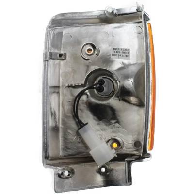 Rareelectrical - New Chrome Trim Corner Light Compatible With Toyota Pickup Sr5 4 Cyl 2.4L Pickup Sr5 Turbo 4 Cyl - Image 4