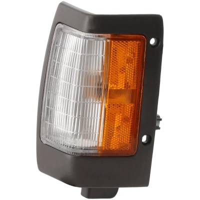 Rareelectrical - New Black Trim Corner Light Compatible With Nissan D21 Base 6 Cyl 3.0L D21 Xe 6 Cyl 3.0L D21 Se 6 - Image 2