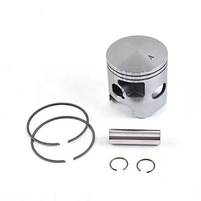 Rareelectrical - New 65.96Mm Bore Piston Kit Compatible With Kawasaki Kdx 200Cc 1986-2006 By 13001-1295 13001-1317 - Image 2