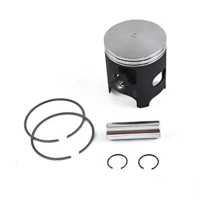 Rareelectrical - New 66.36Mm Bore Piston Kit Compatible With Kawasaki Kx 250Cc 1992-2004 By 13001-0013 13001-1645 - Image 2