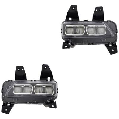 Rareelectrical - New Pair Of Fog Lights Compatible With Kia 2020 2021 2022 By Part Numbers Ki2593171 Ki2592171 92202 - Image 4