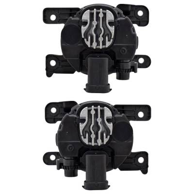 Rareelectrical - New Pair Of Fog Lights Compatible With Infiniti Q50 Q60 Qx50 Qx55 2019 2020 2021 2022 2023 By Part - Image 2