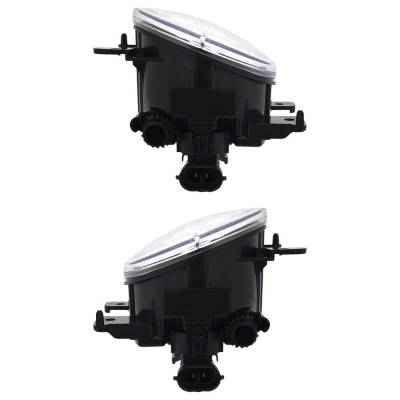 Rareelectrical - New Pair Of Fog Lights Compatible With Infiniti Q50 Q60 Qx50 Qx55 2019 2020 2021 2022 2023 By Part - Image 4