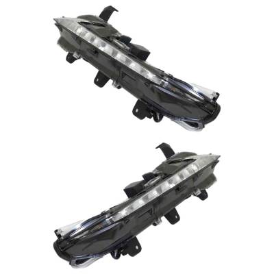 Rareelectrical - New Daytime Running Lights Compatible With Lexus Nx200t Nx300h Nx300 2015 2016 2017 2018 2019 2020 - Image 2