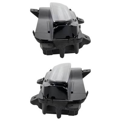 Rareelectrical - New Pair Of Daytime Running Lights Compatible With Cadillac Cts 2014 2015 2016 2017 2018 2019 By - Image 5