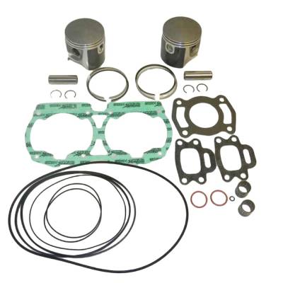 New 76.50Mm Bore Top End Rebuild Kit Compatible With Sea-Doo Gt Xp Spi Sp 580Cc Engine By