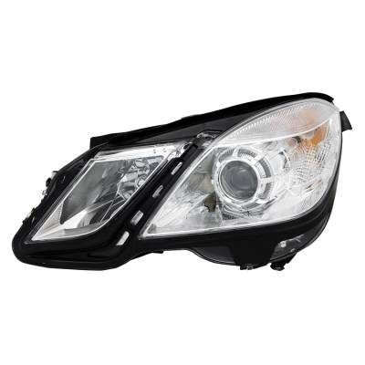New Left Side Halogen Headlight Compatible With Mercedes Benz E500 Sedan 2010-2013 By Part Number