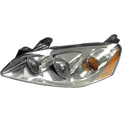 New Left Headlight Compatible With Pontiac G6 Se 4 Cyl 2.4L G6 Gt 6 Cyl 3.5L G6 Gtp 6 Cyl 3.6L G6 Se