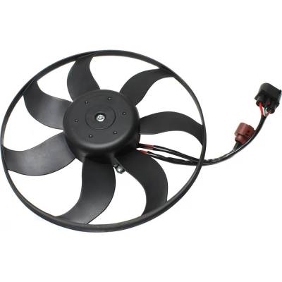 New Left Cooling Fan Assembly Compatible With Volkswagen Jetta Tdi 4 Cyl 2.0L Jetta 2.5 5 Cyl 2.5L