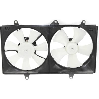 Rareelectrical - New Dual Cooling Fan Assembly Compatible With Chevrolet Toyota Prizm Lsi 4 Cyl 1.8L Prizm Base 4 Cyl - Image 2
