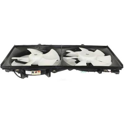 Rareelectrical - New Dual Cooling Fan Assembly Compatible With Chevrolet Toyota Prizm Lsi 4 Cyl 1.8L Prizm Base 4 Cyl - Image 5