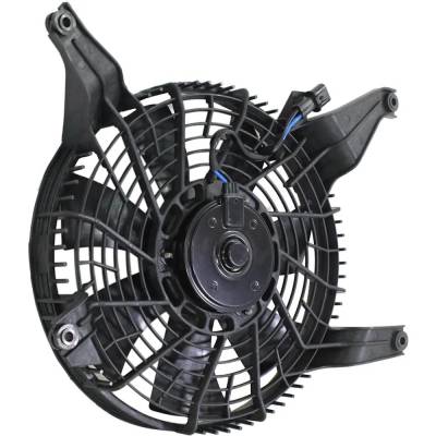 Rareelectrical - New A/C Condenser Cooling Fan Assembly Compatible With Mitsubishi Montero Xls 6 Cyl 3.5L Montero Xls - Image 3
