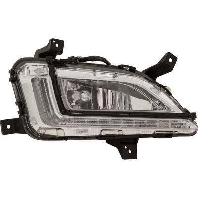 Rareelectrical - New Right Fog Light Assembly, Daytime Running Lights Compatible With Hyundai Tucson 2019 2020 2021 - Image 3