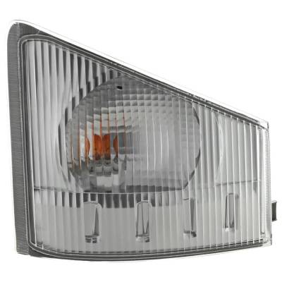 New Left Front Turn Signal Light Compatible With Gmc Isuzu Npr-Hd Base W3500 Forward W3s042 W4500