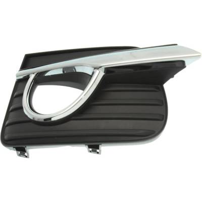 Rareelectrical - New Chrome Fog Light Trim Compatible With Infiniti Q50 Premium Q50 Hybrid Q50 Hybrid Premium Q50 - Image 3