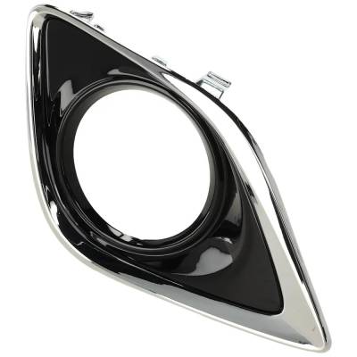 Rareelectrical - New Chrome Fog Light Trim Compatible With Toyota Venza Le 4 Cyl 2.7L Venza Limited 6 Cyl 3.5L Venza - Image 2