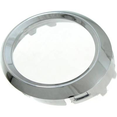 Rareelectrical - New Chrome Fog Light Trim Compatible With Mercedes Benz E350 Base E400 Hybrid E550 4Matic E350 - Image 2