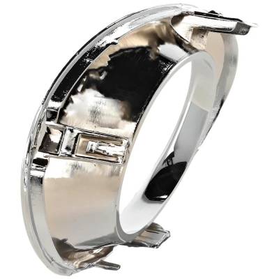 Rareelectrical - Chrome Fog Light Trim Compatible With Lexus Gs350 Base Gs450h Base 2013-2015 By Lx1039109 8148130110 - Image 4