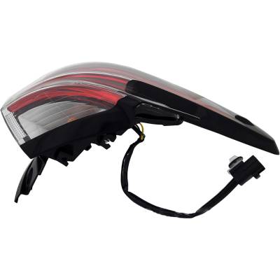 Rareelectrical - New Left Tail Lights Compatible With Toyota Sienna Le Xle Woodland Edition Mini Passenger Van 4-Door - Image 4