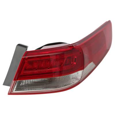 Rareelectrical - New Left Tail Lights Compatible With Kia Optima 1.6L 2.0L 2.4L 2016 2017 2018 2019 By Part Numbers - Image 2