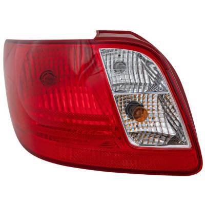 Rareelectrical - New Left Tail Lights Compatible With Kia Rio5 1.6L 2006 2007 2008 2009 2010 2011 By Part Numbers - Image 1