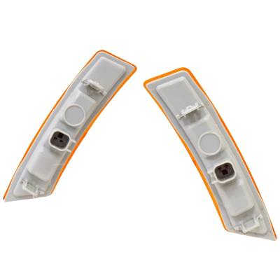 Rareelectrical - New Pair Of Side Marker Lights Compatible With Ford Ranger Xlt Crew Cab Pickup Ranger Wildtrak Crew - Image 2