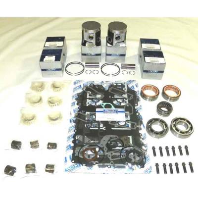 New .010 Over Platinum Powerhead Rebuild Kit Compatible With Yamaha 6 Cyl 3.544 Bore 76 Degree 200Hp
