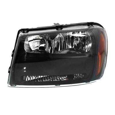 New Driver Side Halogen Headlight Compatible With Chevrolet Trailblazer Ext Lt Sport 2006 By Part