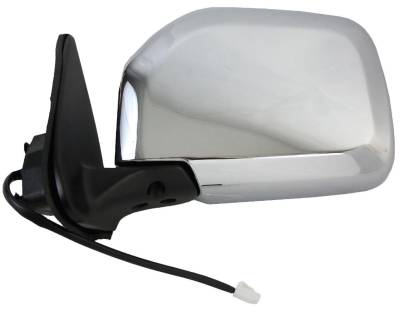 RAREELECTRICAL - New Lh Door Mirror Compatible With Toyota 01-04 Tacoma Chrome Power W/O Heat 70040T 87940-35751 - Image 4