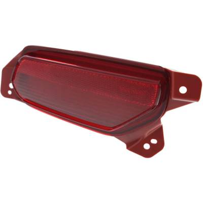 Rareelectrical - New Left Rear Bumper Reflector Compatible With Acura Mdx Base Mdx Sh-Awd 2014-2016 Ac1184102 - Image 2