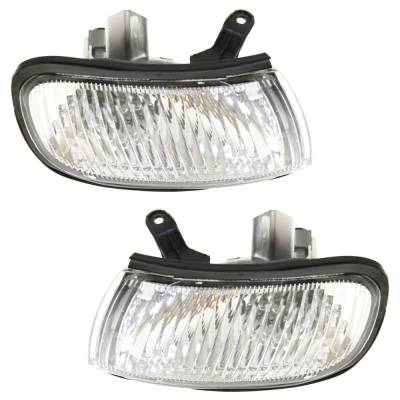 Rareelectrical - New Pair Of Corner Light Compatible With Nissan Maxima Gxe 6 Cyl 3.0L Maxima Se 6 Cyl 3.0L 1997-1999 - Image 6