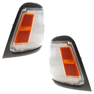 Rareelectrical - New Pair Of Corner Light Compatible With Toyota Pickup Sr5 6 Cyl 3.0L Pickup Dlx 4 Cyl 2.4L - Image 3