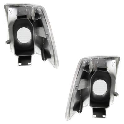 Rareelectrical - New Pair Of Corner Light Compatible With Volvo 850 T-5R 5 Cyl 2.3L 850 Base 5 Cyl 2.4L 1993-1997 By - Image 4