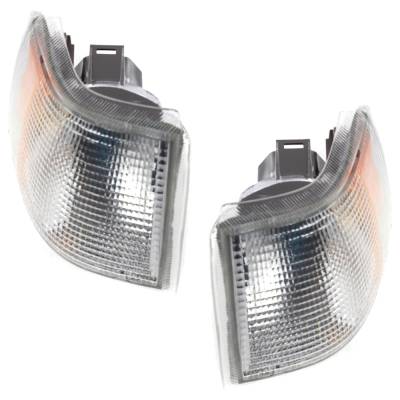 Rareelectrical - New Pair Of Corner Light Compatible With Volvo 850 R 5 Cyl 2.3L 850 Turbo 5 Cyl 2.3L 1993-1997 By - Image 5