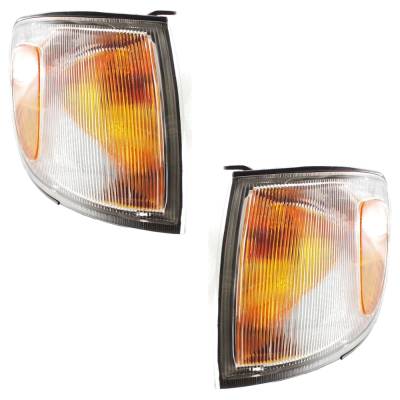 Rareelectrical - New Pair Of Corner Light Compatible With Toyota Sienna Xle 6 Cyl 3.0L Sienna Ce 6 Cyl 3.0L 1998-2000 - Image 3