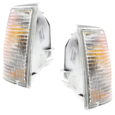 Rareelectrical - New Pair Of Corner Light Compatible With Volvo 850 T-5 5 Cyl 2.3L 850 R 5 Cyl 2.3L 1993-1997 By - Image 2