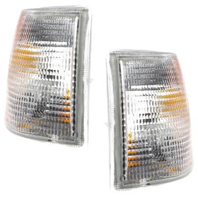 Rareelectrical - New Pair Of Corner Light Compatible With Volvo 850 Base 5 Cyl 2.4L 850 Turbo 5 Cyl 2.3L 1993-1997 By - Image 3