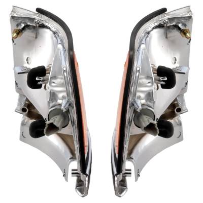 Rareelectrical - New Pair Of Corner Light Compatible With Toyota Camry Dlx 4 Cyl 2.0L Camry Le 4 Cyl 2.0L 1987-1991 - Image 4