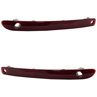 Rareelectrical - New Rear Left And Rear Right Bumper Reflector Compatible With Lincoln Mkx Base 2011-2015 By - Image 2