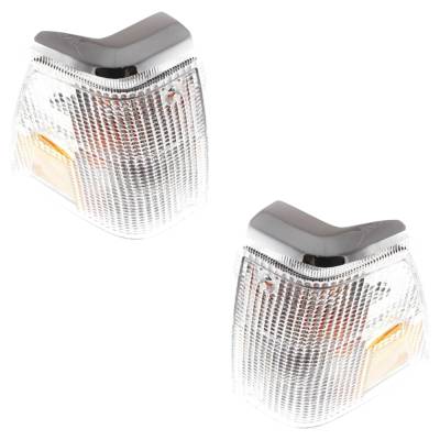 Rareelectrical - New Pair Of Corner Light Compatible With Volvo 245 Gl 4 Cyl 2.3L 240 Se 4 Cyl 2.3L 1986-1993 By - Image 6