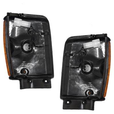 Rareelectrical - New Pair Of Corner Light Compatible With Toyota Pickup Base 4 Cyl 2.4L Pickup Ln55 Dlx 4 Cyl 2.4L - Image 2
