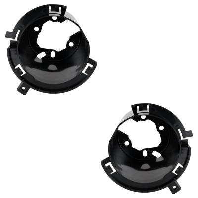 Rareelectrical - New Front Left And Front Right Fog Light Bracket Compatible With Dodge Durango Crew Plus 6 Cyl 3.6L - Image 2