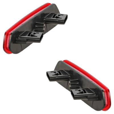 Rareelectrical - New Rear Left And Rear Right Bumper Reflector Compatible With Honda Pilot Ex-L 6 Cyl 3.5L Pilot - Image 4